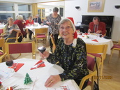 Tellervo pikkujoulussa --