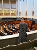 Maarit Feldt-Ranta toimi meidän emäntänä 18.6.2018