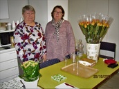 Irma ja Tea toimivat emäntinä syntymäpäivillä 20.10.2022