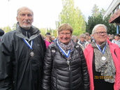 Toinen sija mölkkykilpailussa 28.9.2018 Kisakeskuksessa