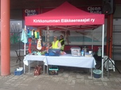 Toripäiva ja jäsenkeräys kamppanja 09.04.2016 Kirkkonummen Prismassa