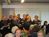 Kuoro esiintyy syntymäpäivän viettäjille 18.10.2018