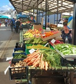 Vihannestori Riiassa 2024