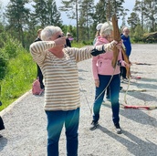 Jousiammuntaa Kisakalliossa