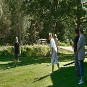 ja heitettiin vastaa