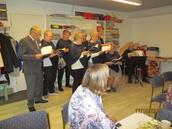 Kuoro esiintyy syntymäpäivillä 17.10.2019