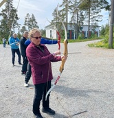 Jousiammuntaa Kisakalliossa