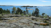 Kopparnäs:n näköalapaikalla